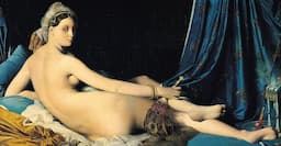 <p>Jean-Auguste-Dominique Ingres, &#8220;La Grande Odalisque&#8221;, 1814.</p>
